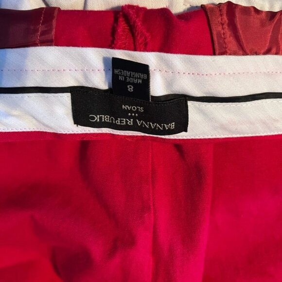 Banana Republic 8 Pink Sloan Straight Pant - Picture 3 of 4